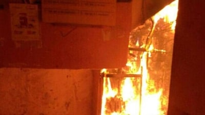 A massive fire broke out at a furniture godown in the Jogeshwari area of Mumbai on Monday (Praful Gangurde/Representational image)