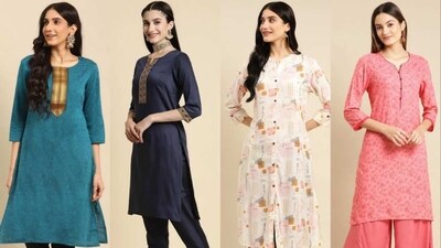When worn, kurtis bring grace element to the fore.