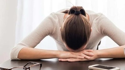Fatigue is a state of physical or mental exhaustion that can be caused by a variety of factors, including lack of sleep, poor diet, stress, medical conditions, and medication side effects. It can manifest as tiredness, weakness, lack of motivation, difficulty concentrating, and decreased performance or productivity. (Shutterstock) Fatigue is a state of physical or mental exhaustion that can be caused by a variety of factors, including lack of sleep, poor diet, stress, medical conditions, and medication side effects. It can manifest as tiredness, weakness, lack of motivation, difficulty concentrating, and decreased performance or productivity. (Shutterstock)