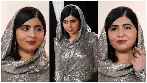 Malala Yousafzai attends the Academy Awards. (AP) Malala Yousafzai attends the Academy Awards. (AP)