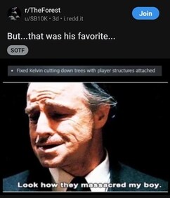 Reddit post mourning Kelvin Reddit post mourning Kelvin