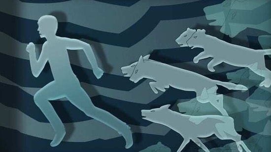 Being chased: Being chased in a dream can represent a sense of danger or feeling threatened in your waking life. It can also symbolize avoidance of an issue or a fear of confronting something or someone.(Pinterest)
