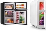 Mini fridges are perfect for those with limited needs.
