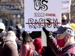 US hate crime: 19 rapes and 18 murders were reported as hate crimes. US hate crime: 19 rapes and 18 murders were reported as hate crimes.
