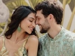 Alanna Panday and her fiance from Mehendi ceremony at Sohail Khan's house. Alanna Panday and her fiance from Mehendi ceremony at Sohail Khan's house.