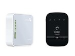 Portable Wi-Fi routers allow you to access internet even when you're on the go.