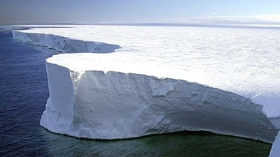 The A76a iceberg originated from the Filchner-Ronne Ice Shelf in May 2021. (Representational) The A76a iceberg originated from the Filchner-Ronne Ice Shelf in May 2021. (Representational)