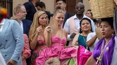 Ariana Madix enjoys friend's wedding after separation from Tom Sandoval. Ariana Madix enjoys friend's wedding after separation from Tom Sandoval.