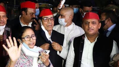 As a part of the plan, Samajwadi Party leader and former Uttar Pradesh chief minister Akhilesh Yadav will travel to Kolkata on March 17 to meet West Bengal chief minister Mamata Banerjee. (ANI file)