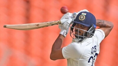 Axar ended the series as the third highest run scorer behind Usman Khawaja and Virat Kohli (AFP) Axar ended the series as the third highest run scorer behind Usman Khawaja and Virat Kohli (AFP)