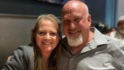 Christine Brown with boyfriend David Woolley. Christine Brown with boyfriend David Woolley.