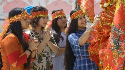 Celebrations: The festival is celebrated across India with great enthusiasm and fervour. In some parts of the country, people perform Garba and Dandiya, traditional dance forms, during Navratri. On the ninth day, which is also known as Ram Navami, devotees celebrate the birth of Lord Rama, the seventh avatar of Lord Vishnu. (File Photo) Celebrations: The festival is celebrated across India with great enthusiasm and fervour. In some parts of the country, people perform Garba and Dandiya, traditional dance forms, during Navratri. On the ninth day, which is also known as Ram Navami, devotees celebrate the birth of Lord Rama, the seventh avatar of Lord Vishnu. (File Photo)