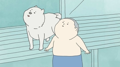 Ikimono-san follows the adventures of a boy and his trusty dog as they work out and stay active. (Atsushi Wada, New Dear/Toei Animation)