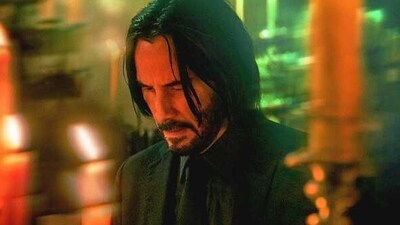 Keanu Reeves in John Wick: Chapter 4.