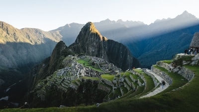 4. South America - Machu Picchu, Peru: Machu Picchu is one of the most popular travel destinations in South America that offers different terrains, including the Andes Mountains and rainforest. It's an excellent opportunity for adventure lovers to explore ancient ruins and immerse themselves in the unique Peruvian culture. (Pexels) 4. South America - Machu Picchu, Peru: Machu Picchu is one of the most popular travel destinations in South America that offers different terrains, including the Andes Mountains and rainforest. It's an excellent opportunity for adventure lovers to explore ancient ruins and immerse themselves in the unique Peruvian culture. (Pexels)