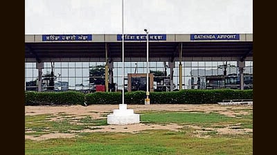 Official sources said better road connectivity is needed as air services to southwest Punjab’s only airport are expected to resume soon. (HT File Photo) Official sources said better road connectivity is needed as air services to southwest Punjab’s only airport are expected to resume soon. (HT File Photo)