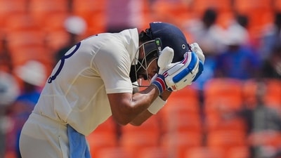 Ahmedabad: Indian batter Virat Kohli during the 4th day of the fourth test cricket match between India and Australia, at Narendra Modi Stadium, in Ahmedabad, Sunday, March 12, 2023. (PTI Photo/Atul Yadav)(PTI03_12_2023_000062B) (PTI) Ahmedabad: Indian batter Virat Kohli during the 4th day of the fourth test cricket match between India and Australia, at Narendra Modi Stadium, in Ahmedabad, Sunday, March 12, 2023. (PTI Photo/Atul Yadav)(PTI03_12_2023_000062B) (PTI)