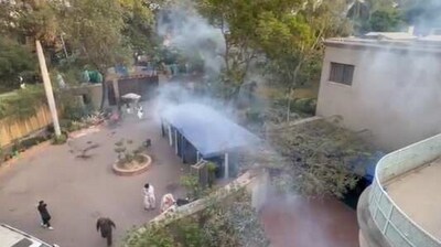 Police fire tear gas into Imran Khan's Lahore house. Police fire tear gas into Imran Khan's Lahore house.