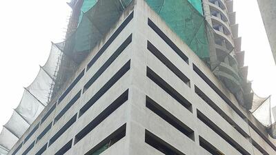 The under-construction building, Chaitya 777, in Chinchpokli which is being built by Chaitya Developers. The deceased has been identified as Masud Miya Ramzan Sarkar, who hailed from West Bengal. Masud along with his brother Mujahid was working as a carpenter and they were staying on the second floor of the structure. The under-construction building, Chaitya 777, in Chinchpokli which is being built by Chaitya Developers. The deceased has been identified as Masud Miya Ramzan Sarkar, who hailed from West Bengal. Masud along with his brother Mujahid was working as a carpenter and they were staying on the second floor of the structure.