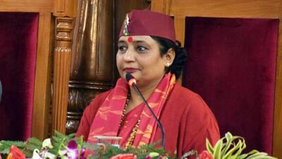 Uttarakhand Assembly Speaker Ritu Khanduri Bhushan. (ANI) Uttarakhand Assembly Speaker Ritu Khanduri Bhushan. (ANI)