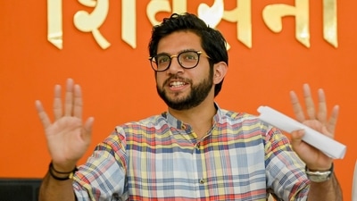 Shiv Sena (Uddhav Balasaheb Thackeray) leader Aaditya Thackeray. (PTI) Shiv Sena (Uddhav Balasaheb Thackeray) leader Aaditya Thackeray. (PTI)