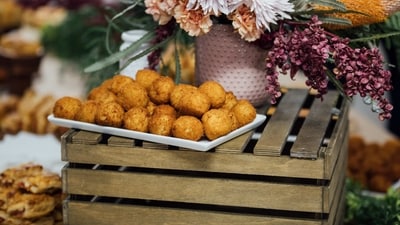Potato Croquettes: Mash cooked potatoes with grated Parmesan cheese, chopped parsley, salt, and pepper. Roll into balls and coat in breadcrumbs. Deep fry until golden brown and crispy. Serve with your favourite dipping sauce. (Unsplash) Potato Croquettes: Mash cooked potatoes with grated Parmesan cheese, chopped parsley, salt, and pepper. Roll into balls and coat in breadcrumbs. Deep fry until golden brown and crispy. Serve with your favourite dipping sauce. (Unsplash)