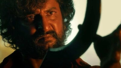 Dasara trailer: Nani plays a reckless man who lands in trouble over the smallest of things. Dasara trailer: Nani plays a reckless man who lands in trouble over the smallest of things.
