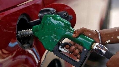 The petrol pump attendant said the car driver first asked him to fill up the tank and then also got several plastic cans filled, leading to a total bill of ₹26,500. (Reuters) The petrol pump attendant said the car driver first asked him to fill up the tank and then also got several plastic cans filled, leading to a total bill of ₹26,500. (Reuters)