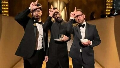Shaunak Sen reacts to All That Breathes losing at 95th edition of the Academy Awards. Shaunak Sen reacts to All That Breathes losing at 95th edition of the Academy Awards.