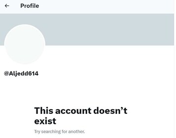 @Aljedd6614 now stands deactivated. @Aljedd6614 now stands deactivated.