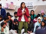 Vinesh Phogat and other wrestlers stage protest in New Delhi Vinesh Phogat and other wrestlers stage protest in New Delhi