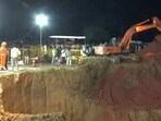 Efforts are ongoing to rescue an eight-year-old boy who fell into a 60-feet-deep borewell in Madhya Pradesh's Vidisha district.