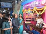 The 'Trans Tea Stall' on platform number one of Guwahati station was inaugurated by NF Railway General Manager Anshul Gupta on Friday.