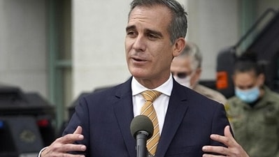 52-year-old Eric Garcetti is President Joe Biden’s nominee for ambassador to India. (AP) 52-year-old Eric Garcetti is President Joe Biden’s nominee for ambassador to India. (AP)