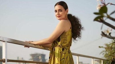 Actor Dia Mirza talks about her journey in the film industry. (HT_PRINT) Actor Dia Mirza talks about her journey in the film industry. (HT_PRINT)