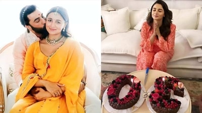 Alia Bhatt's birthday photo was shared on a fan page. Alia Bhatt's birthday photo was shared on a fan page.
