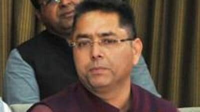 Aman Arora has been relieved of housing and urban development and information and public relations charge in the latest reshuffle of portfolios by Punjab CM Bhagwant Mann. (HT photo) Aman Arora has been relieved of housing and urban development and information and public relations charge in the latest reshuffle of portfolios by Punjab CM Bhagwant Mann. (HT photo)
