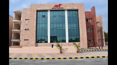 EDFC control room set up in Prayagraj (HT Photo) EDFC control room set up in Prayagraj (HT Photo)