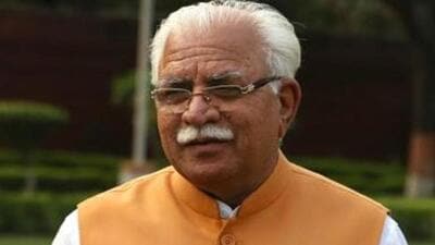Haryana chief minister Manohar Lal Khattar on Wednesday said the state government has decided to increase the proposed financial limit for development works on quotation basis from  ₹2 lakh to  ₹5 lakh. (HT Photo)