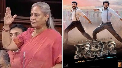 Jaya Bachchan spoke about Ram Charan and Jr NTR-starrer Naatu Naatu in the Parliament. Jaya Bachchan spoke about Ram Charan and Jr NTR-starrer Naatu Naatu in the Parliament.