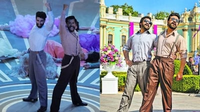 Ram Charan and Jr NTR 'didn't feel comfortable performing' Naatu Naatu live on the Oscars 2023 stage. Ram Charan and Jr NTR 'didn't feel comfortable performing' Naatu Naatu live on the Oscars 2023 stage.