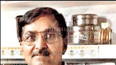 The body of Savji Manjeri Patel, 54, was found in his car with his legs outside around 5 pm, deputy commissioner of police (crime branch) Amit Kale said. Three bullet shells were found in the spot and preliminary enquiry found that Patel sustained two bullet injuries on his neck and chest. Four teams of crime branch and a team of Nerul police are investigating the case. The body of Savji Manjeri Patel, 54, was found in his car with his legs outside around 5 pm, deputy commissioner of police (crime branch) Amit Kale said. Three bullet shells were found in the spot and preliminary enquiry found that Patel sustained two bullet injuries on his neck and chest. Four teams of crime branch and a team of Nerul police are investigating the case.