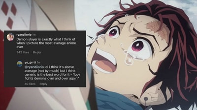 Is Demon Slayer truly deserving of all the hype, or is it just another run-of-the-mill shounen anime with fancy animation? (Ufotable) Is Demon Slayer truly deserving of all the hype, or is it just another run-of-the-mill shounen anime with fancy animation? (Ufotable)