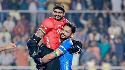 PR Sreejesh starred in the shootout which India won 4-3 (Hockey India)