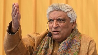 Javed Akhtar at a Pakistan event in February. (File Photo) Javed Akhtar at a Pakistan event in February. (File Photo)