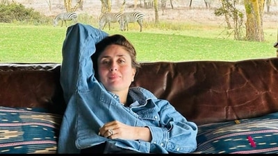 Kareena Kapoor shares photo from Africa. Kareena Kapoor shares photo from Africa.