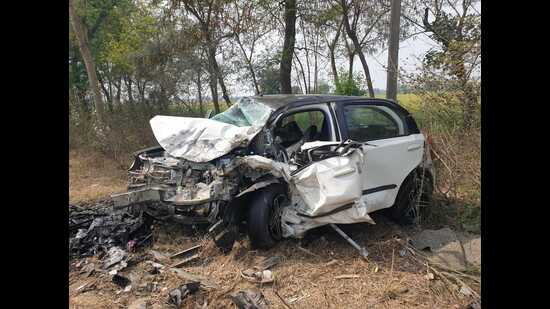 Among the deceased are Harwinder Singh (35), resident of village Joga and Surjeet Kaur (70), resident of Marhi village. (HT Photo)