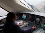 Asia's first female loco pilot drives Vande Bharat train from CSMT to Solapur.