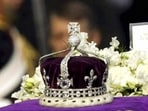 The infamous diamond, which is set within the Crown of the mother of the late Queen Elizabeth II, remains within the Tower after Camilla.