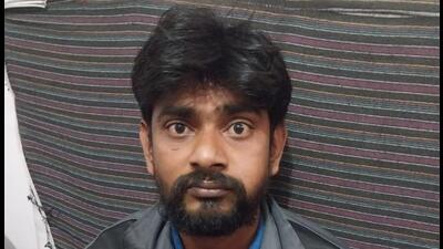 Accused truck driver Shiv Kumar, who was driving a truck belonging to Verka milk plant, has been arrested. He has claimed that the victim crashed his scooter into the truck. (HT Photo)